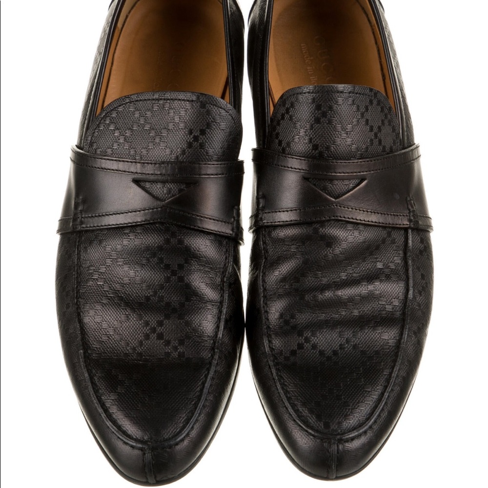 Gucci Damier Penny Loafer